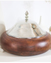 Wood Hotpot with cover - Small